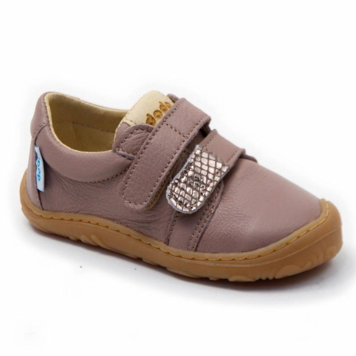 Dodo Shoes gyerekcipő, rózsaszín bőr, Rózsaszín