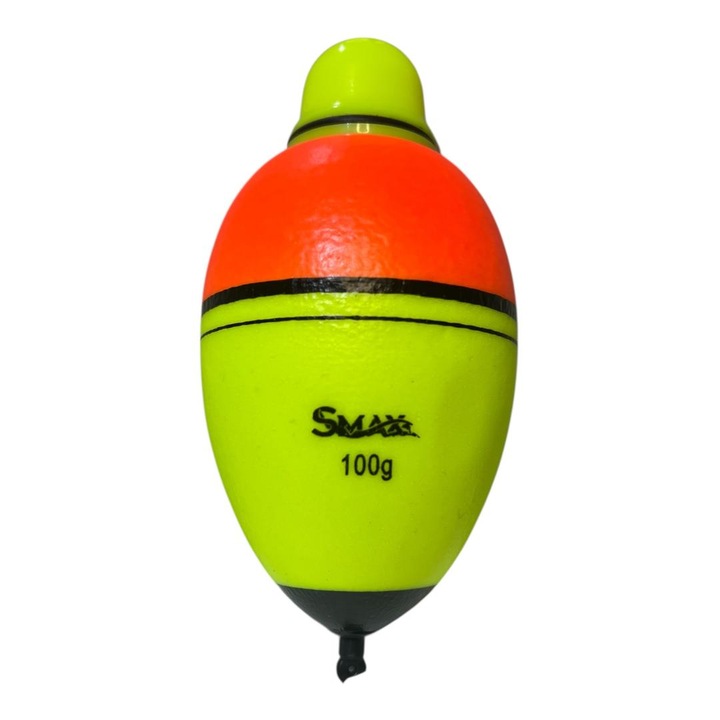 Pluta Pescuit Somn SMAX cu LED 100g, Vizibilitate Nocturna, Pluta din Spuma pentru Crap si Rapitor