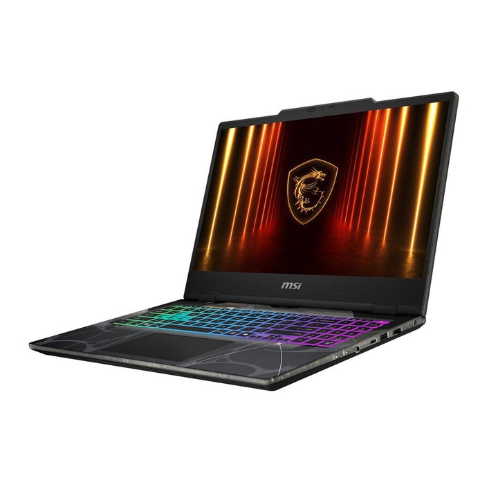 Laptop MSI Cyborg 15 B13WEKG-629XPL i5-13420H 15.6inch FHD 144Hz IPS-Level 16GB DDR5 512GB GeForce RTX 5050 8GB NoOS Negru
