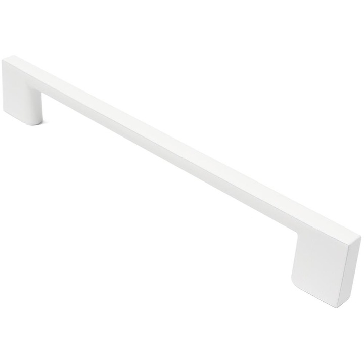 Set 2 x Maner Model B0014, 160 mm, Finisaj Alb Mat