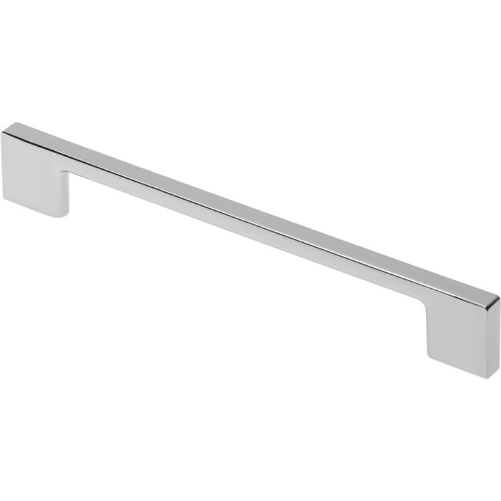 Set 2 x Maner Model B0014/W1203, 96 mm, Finisaj Crom Lucios