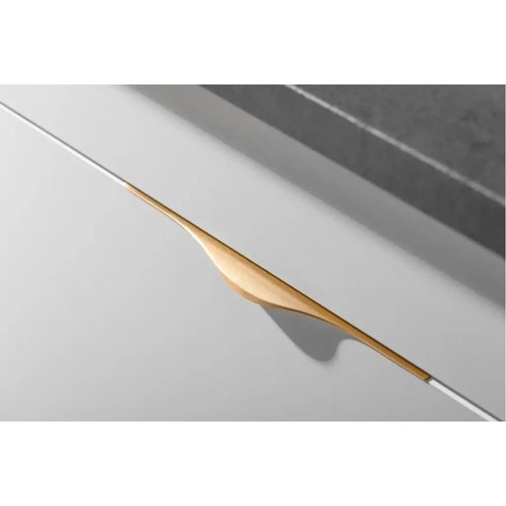 Set 2 x Mânere Molina, Auriu Mat, 352x796 mm