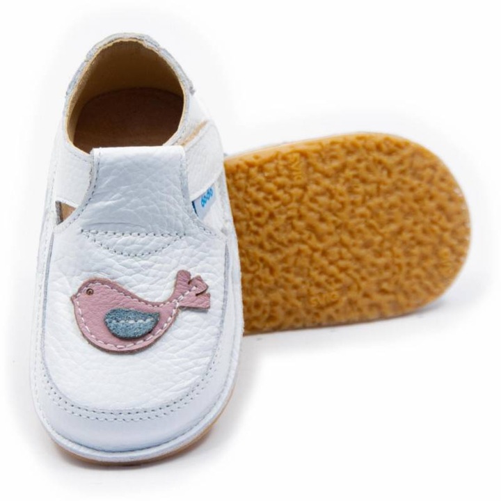 Dodo Shoes Vrabiuta gyerek mezitlabas cipo, Fehér
