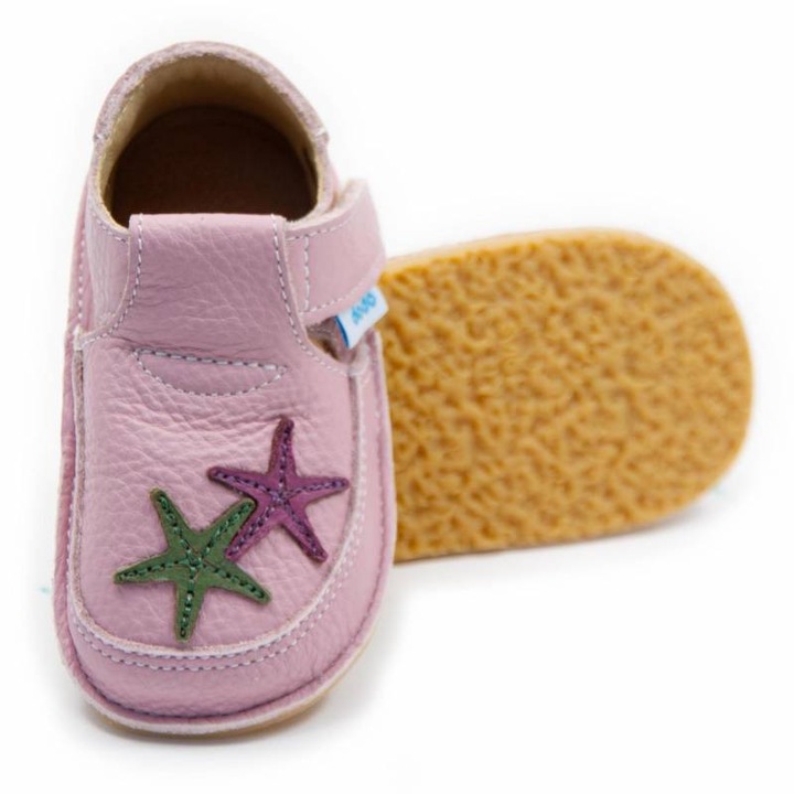 Pantofi copii barefoot Dodo Shoes Starfish, Cameo