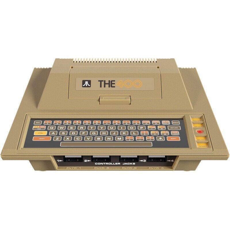 Consolă de jocuri Atari The 400 Mini, fără unitate optică, capacitate 0 GB
