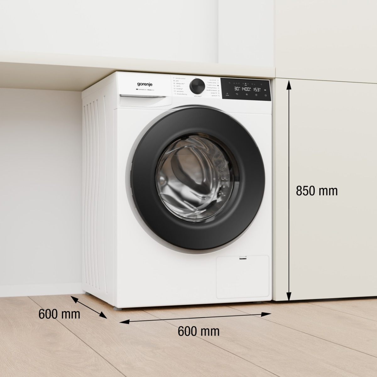 Mașină de spălat Gorenje WG414A41, Wi-Fi, 10 kg, 1400 rpm, Clasa energetică A