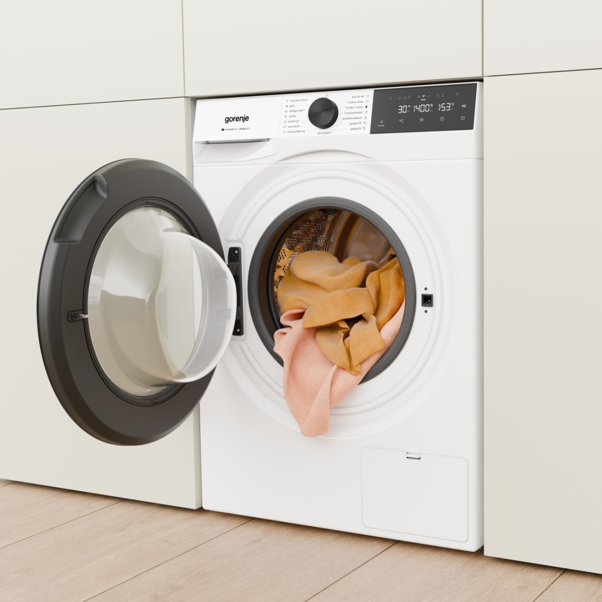 Mașină de spălat Gorenje WG414A41, Wi-Fi, 10 kg, 1400 rpm, Clasa energetică A