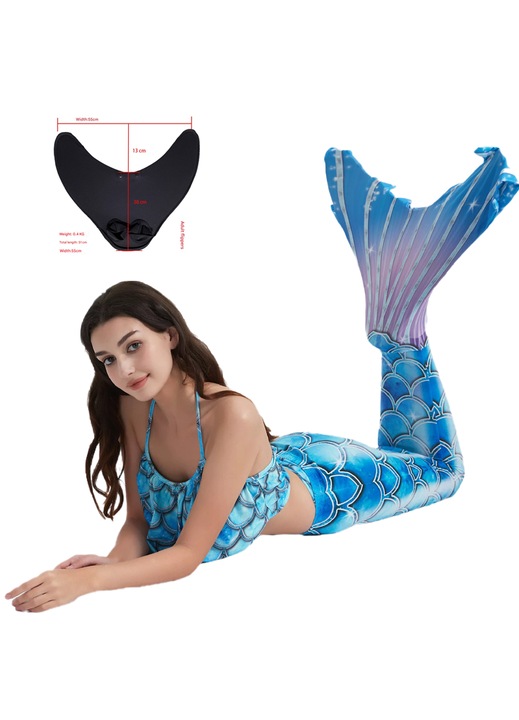 Noi furdoruha, sello modell, kek, Kék