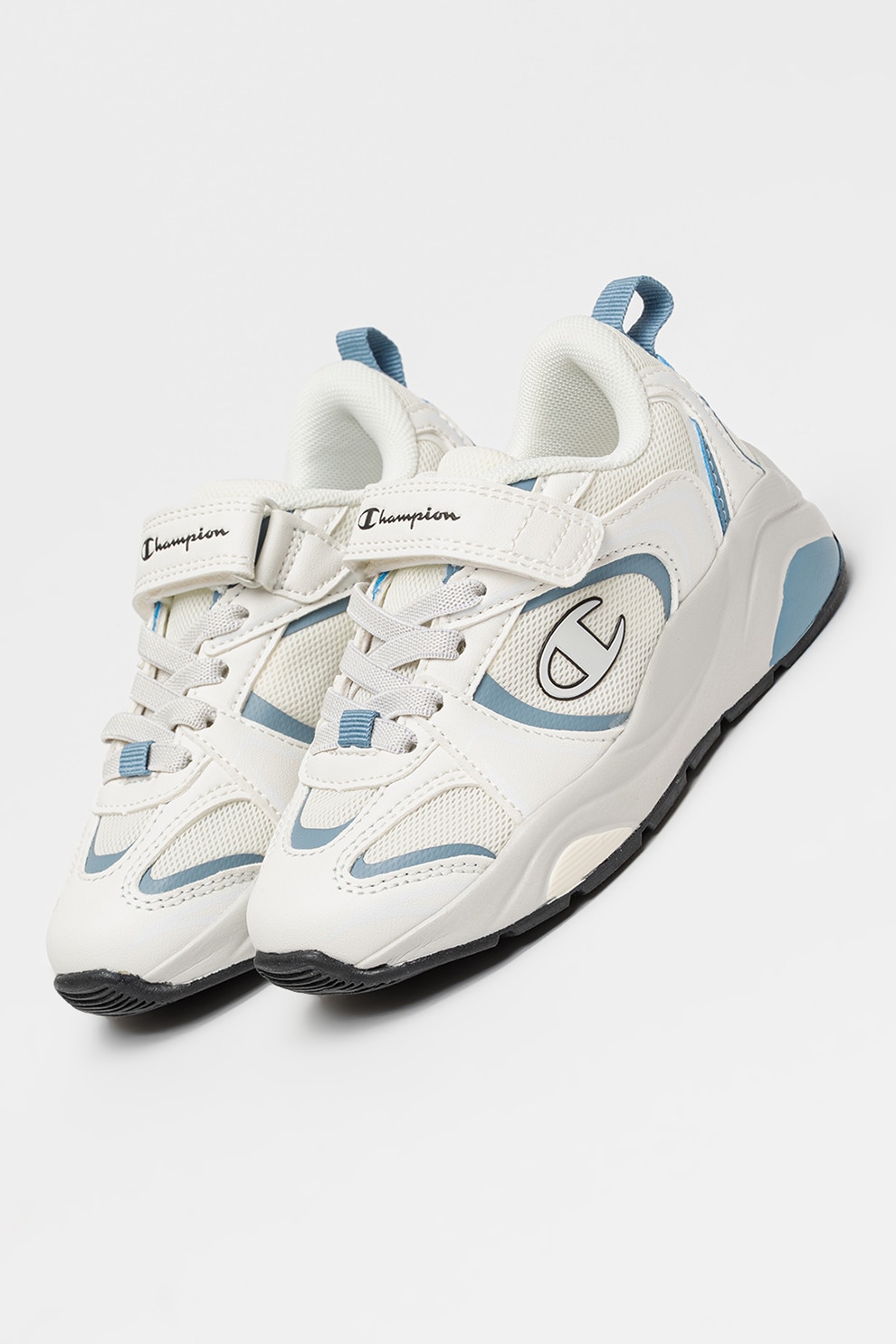 FEATHERWEIGHT CHAMPION 5インチ EVA CHAMPION, Pantofi sport cu velcro si logo Baltic, Albastru prafuit