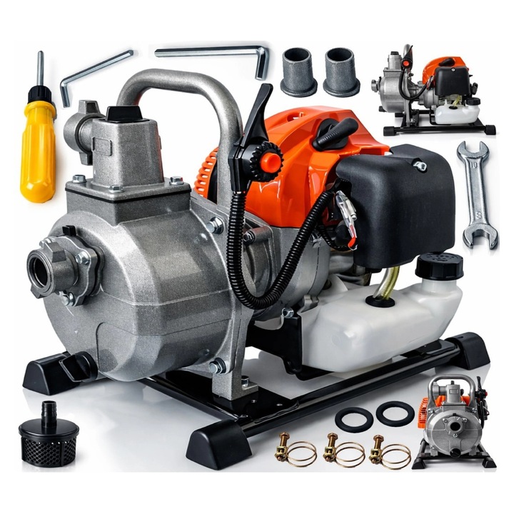 Motopompa pe benzina, 350 l / min, 5.2 cp, Ondragon OD9160