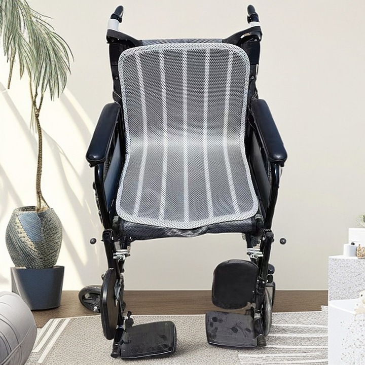 Perna pentru scaun cu rotile JOVYNEX, 82x45cm, design anti-escare, material 3D respirabil, pliabil