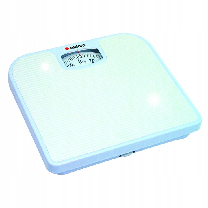 Eldom testsúly mérleg, BR2016 modell, fehér, 130kg kapacitás, 1000g pontosság