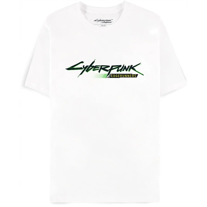 Тениска Difuzed Cyberpunk: Edgerunners, лого, розова, XL