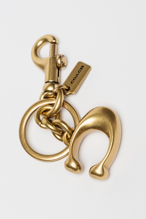 COACH, Logós kulcstartó, Aranyszín