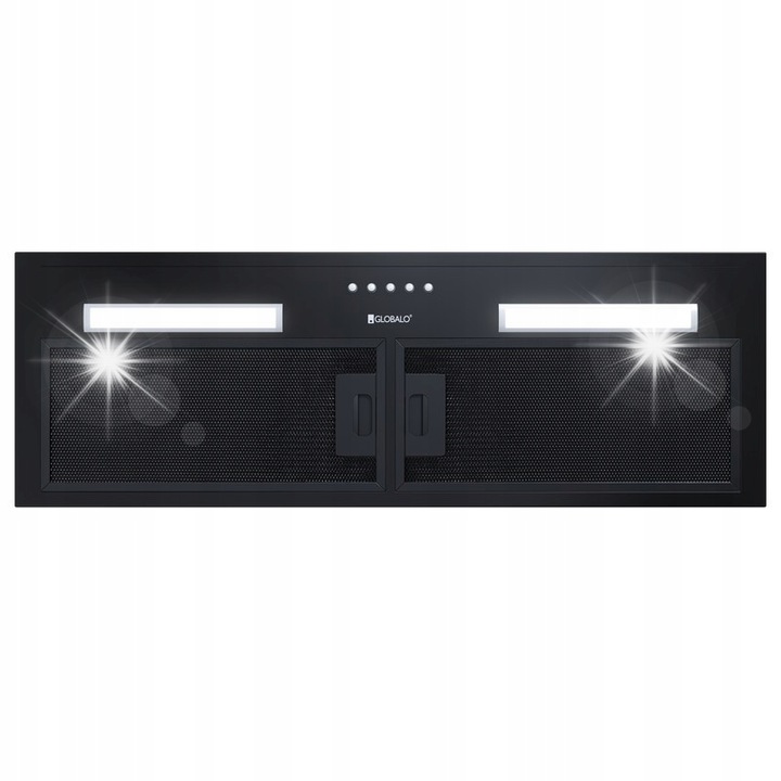 Hota Globalo Hadario 80.2, черна, 80см, 3 степени на мощност, LED осветление