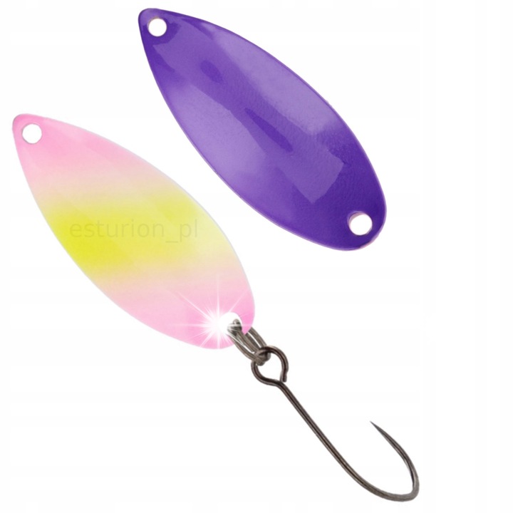 Műcsali, MIKADO PMB-MC-1.8-5 2.5 cm sárga-lila, 1.8g