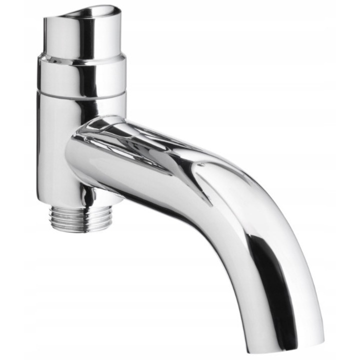 Kádcsaptelep, KFA Armatura, króm, vékony beépítés, 3 funkció