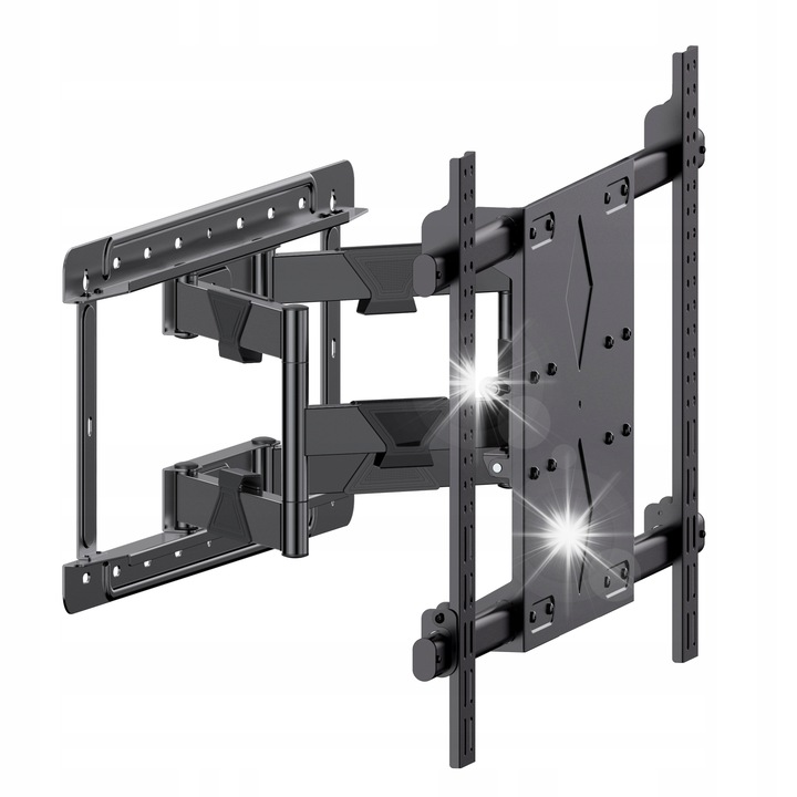 Стойка за телевизор Art, модел AR-92XL, 55-120 инча, черна, VESA 1000x600, регулируема