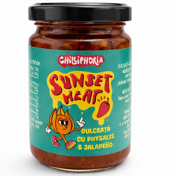 Dulceata de ardei iute si physalis, Sunset Heat