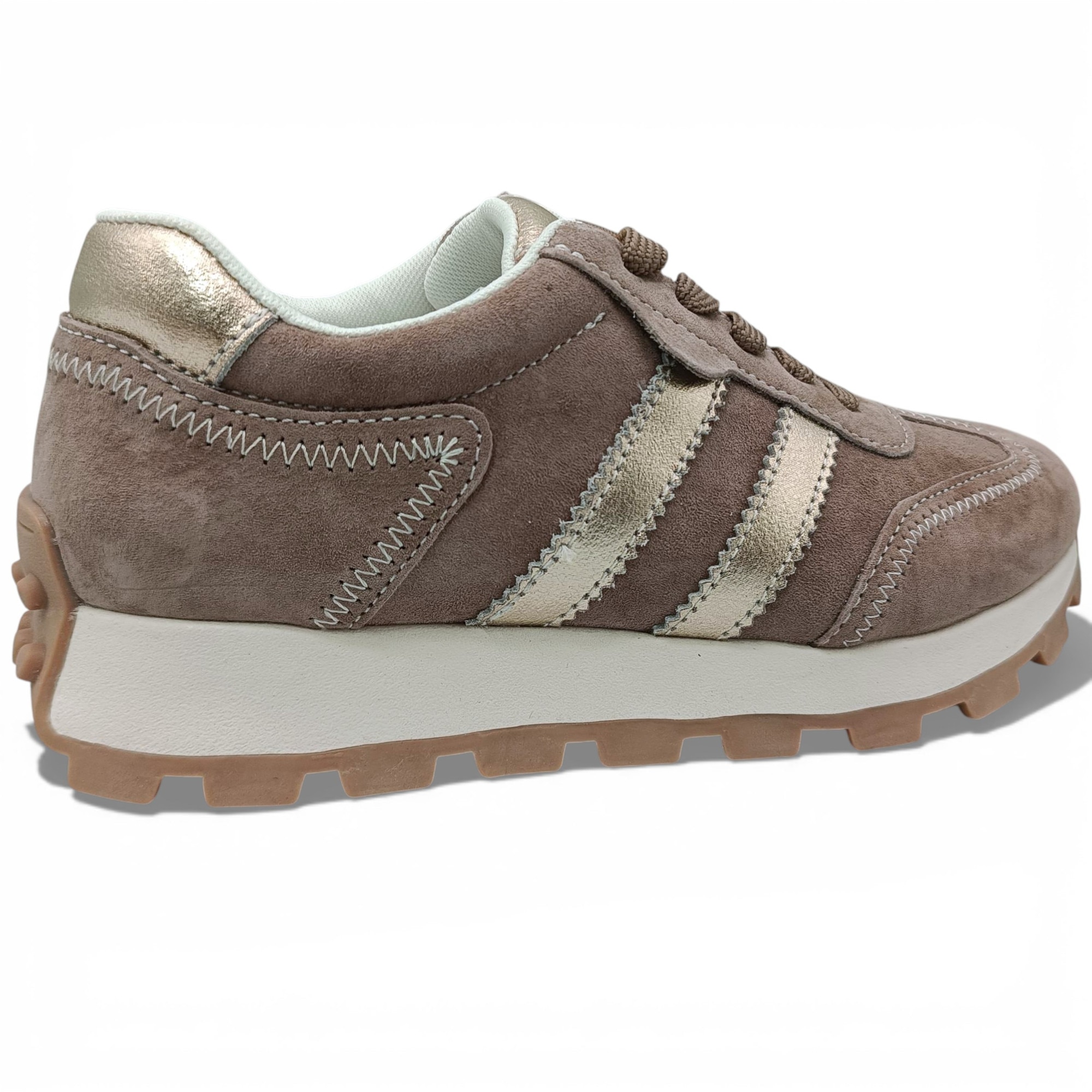 Pantofi Dama, Barski, Piele Naturala, Bej, Sport, Casual 40 - eMAG.ro