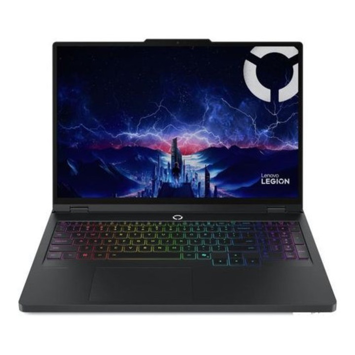 Laptop Lenovo Legion Pro 5-16, 16 inch 2560 x 1600, Intel Core Ultra 7 - 255HX 20 C / 20 T, 5.2 GHz, 30 MB cache, 32 GB DDR5, 1 TB SSD, nVidia GeForce RTX 5060, Windows 11 Home, Tastatura International, Negru