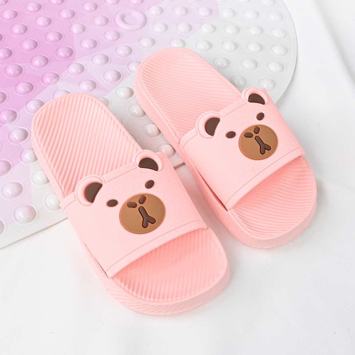 Papuci de Copii,Din PVC,PC08, Roz deschis