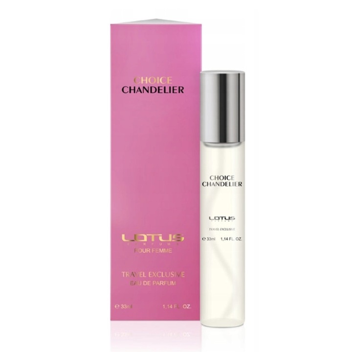 Apa de parfum, LOTUS, Choice Chandelier Travel, Femei, 33 ml