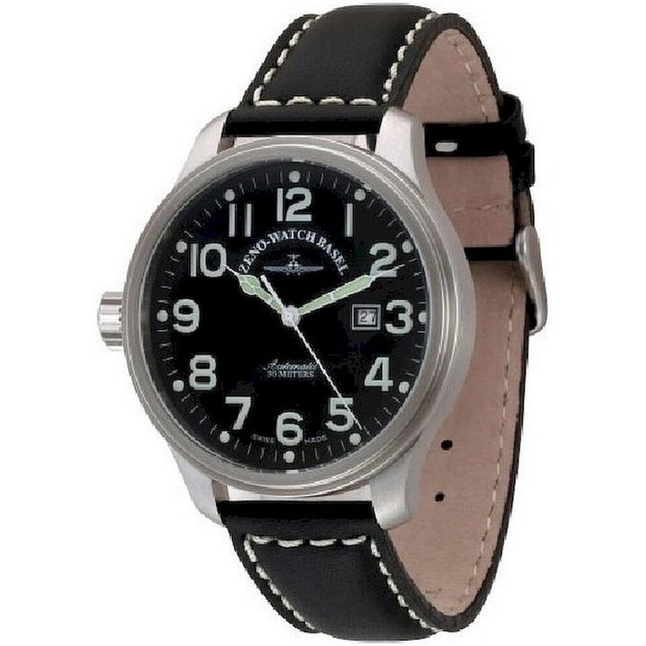 Zeno-Watch - Armbanduhr - Herren - Chrono - OS Pilot Lefthander - 8554-Left-a1