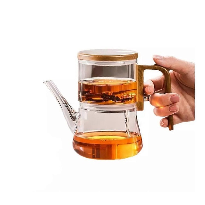 Ceainic Zahra Magic, filtrare magnetica, cu sita