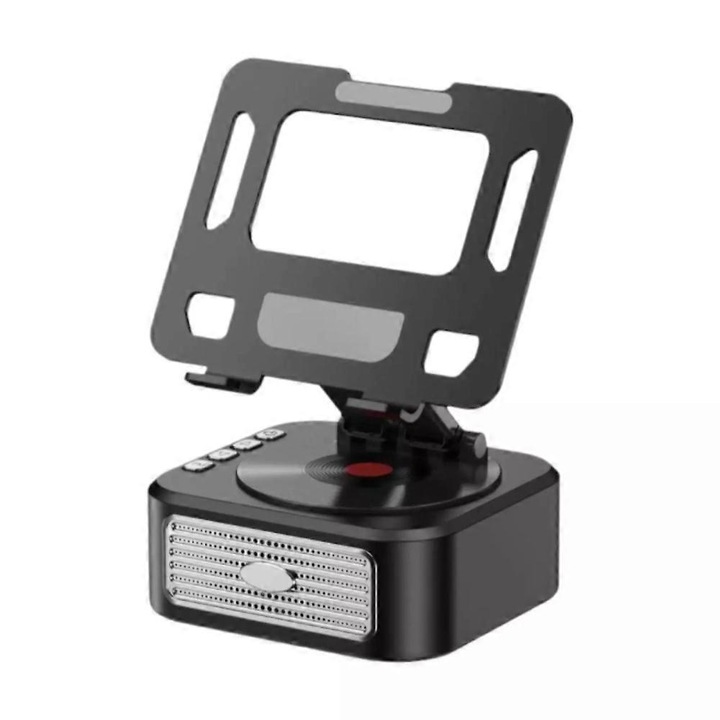 Suport rotativ pentru tableta cu difuzor, 3 in 1