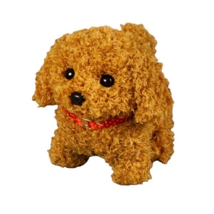 Caine robot 2025, miscare inteligenta, sunete interactive, 20x20x5cm, multicolor