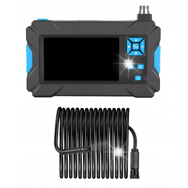 Камера за инспекция MBG Line, 10м, 8мм, 1920x1080p, водоустойчива IP68, комплект с 3 аксесоара