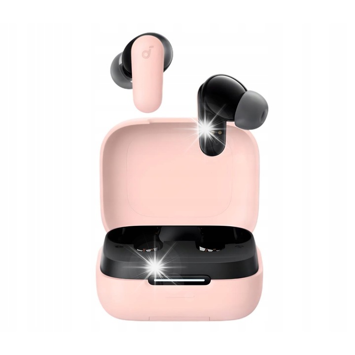 Casti Wireless Soundcore P30i, rózsaszín, Bluetooth 5.3, ANC, 10 óra üzemidő