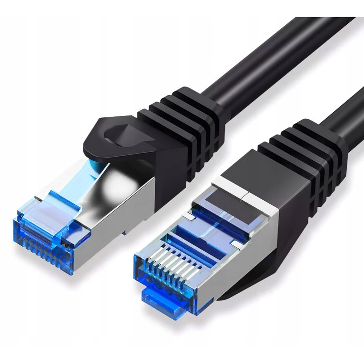 Cablu retea Montis CAT6a S/FTP RJ45 50m negru 6mm