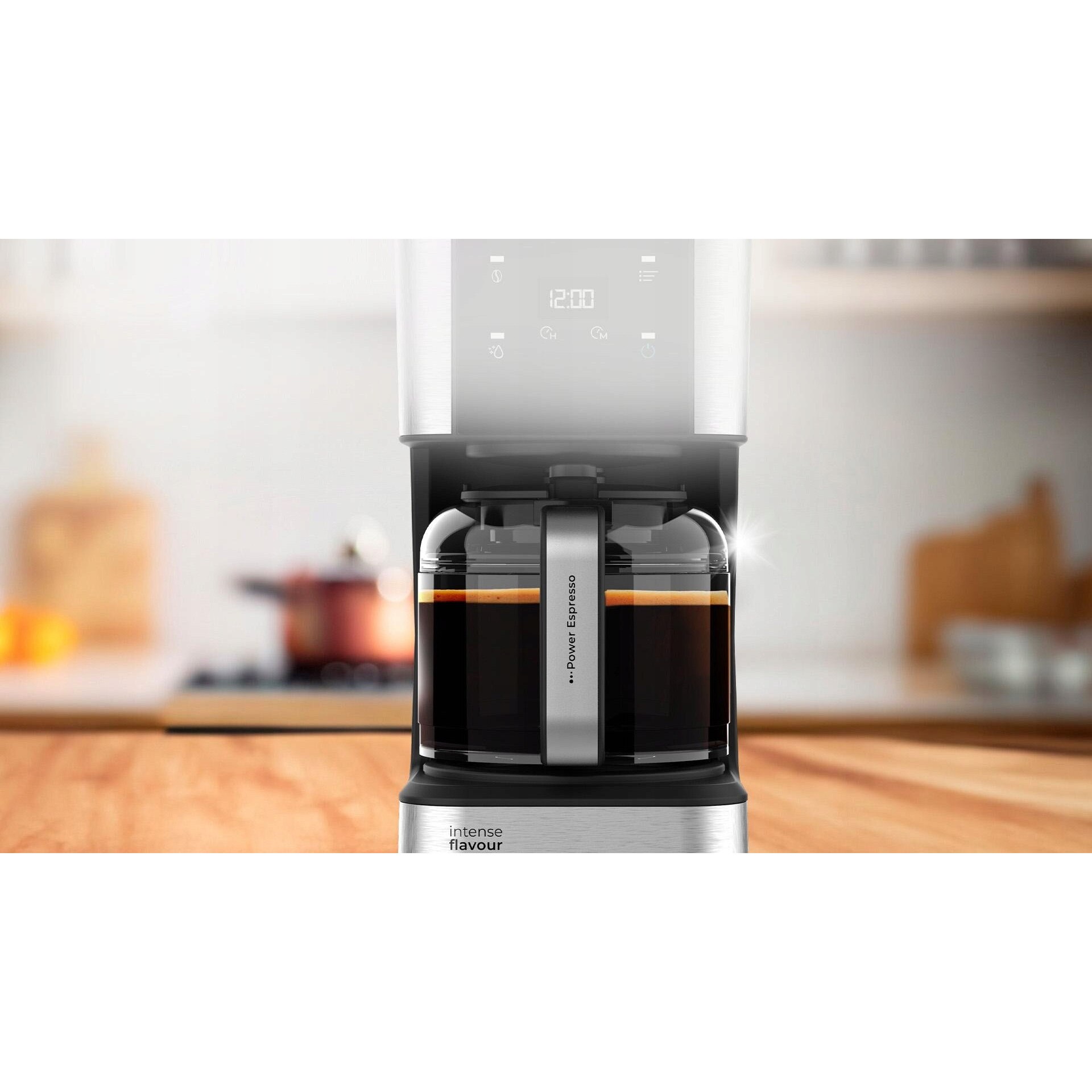 Cafetiere Cecotec Coffee 66 Drop & Touch, 950W, 1.5l, negru, pentru 12 cani