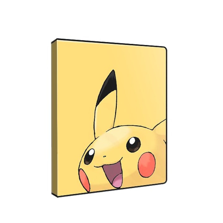 Portfolio Pokemon 4 Pocket Ultra Pro, 80 cărți standard și 2 oversized, design tematic, compact