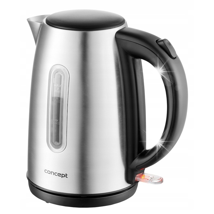 Кана за вода Concept RK3320, 1,7 л, инокс, 1850-2200 W