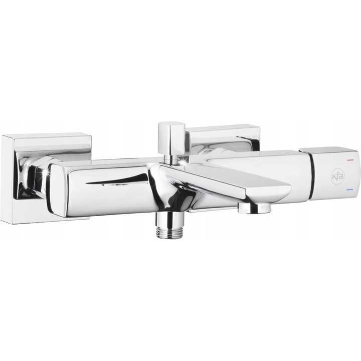 KFA Morganit fürdőszobai csaptelep, 2-lyukú, króm, 18,4 l/perc, 150x195mm