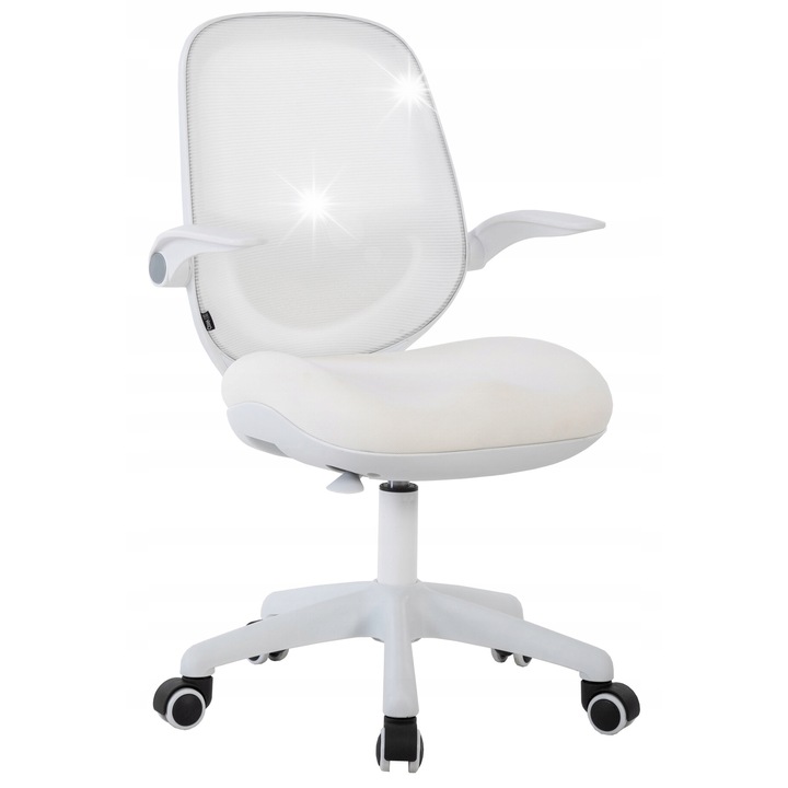 Cobra King Junior irodai szék, fehér