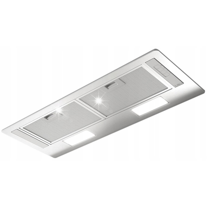 Аспиратор Elica Era C, 60-80см, инокс, черен, бял, LED осветление, комплект с алуминиев филтър