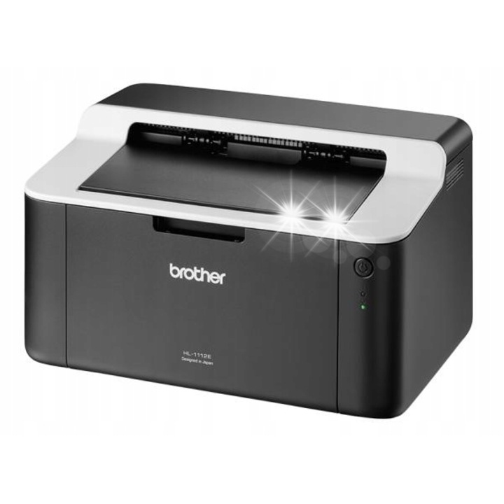 Brother HL-1112E lézernyomtató, 20 oldal/perc, A4, 150 lap, kompakt, 340x238x189mm