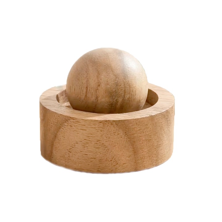 Difuzor Premium din Lemn, Odorizant Aromaterapie cu Ulei Esential Inclus, Aer Proaspat si Natural