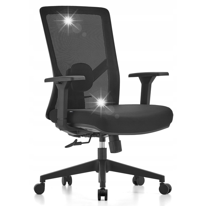 Cobra fotel, Office Plus HF502BK modell, fekete