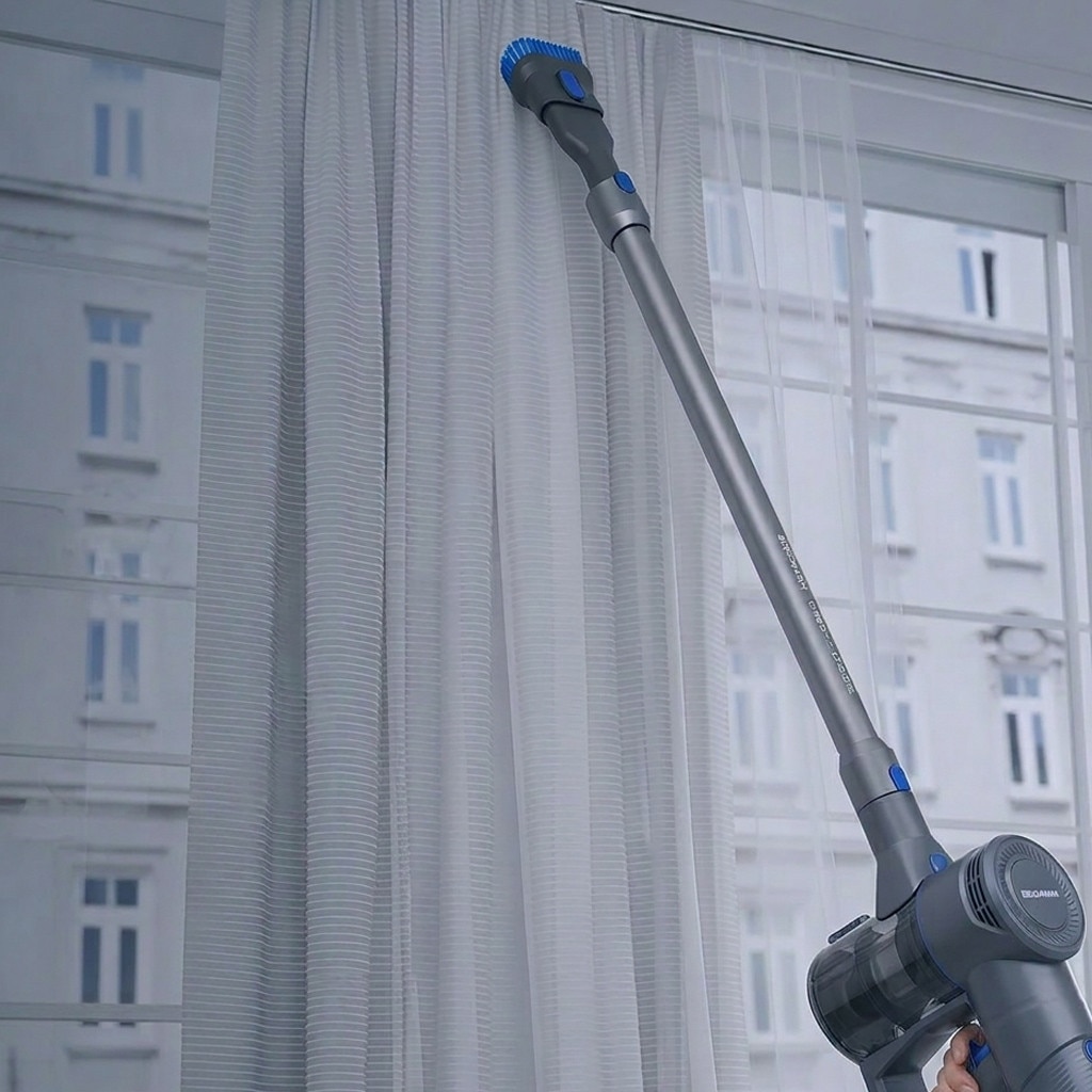 Aspirator vertical BERGMANN HAX 120, 3 nivele de putere, filtru HEPA, 450 W, 700 ml, 45 min autonomie, incarcare prin statie de perete