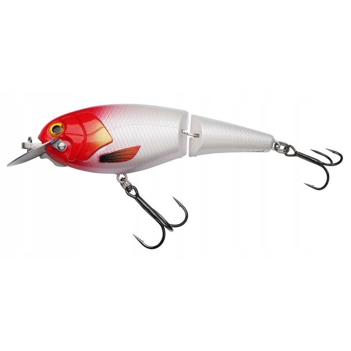 Wobler Abu Garcia Beast Hi-Lo Jointed Floating, 12cm, 47g, piros sapka