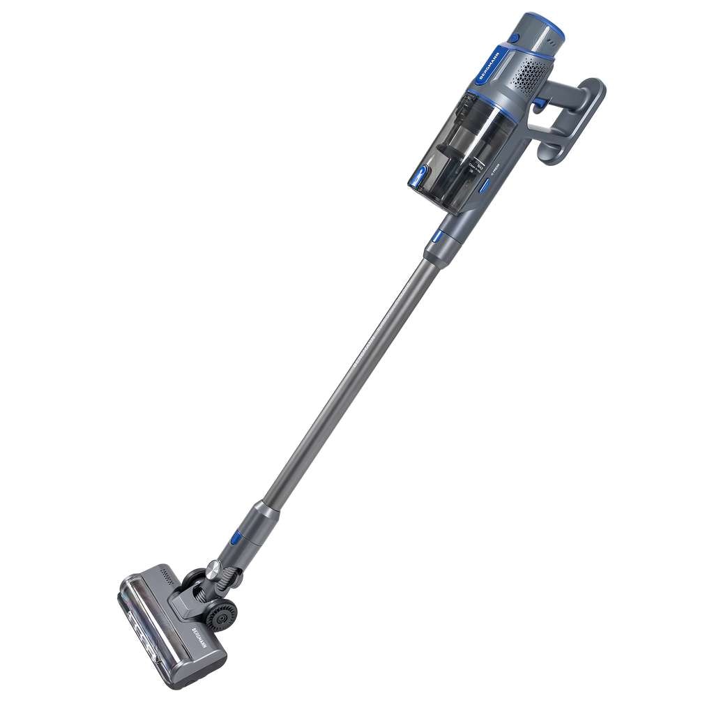 Aspirator vertical BERGMANN HAX 121, 450 W, filtr HEPA, 3 nivele putere, 28 kPa, 650 ml, 2500 mAh, 45 min autonomie