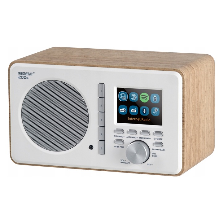 Радио, Ferguson, AM, DAB+, FM, USB, бежов/бял