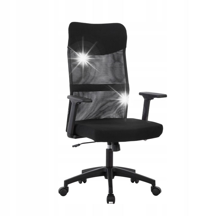 Cobra fotel, Office One HF302BK modell, fekete