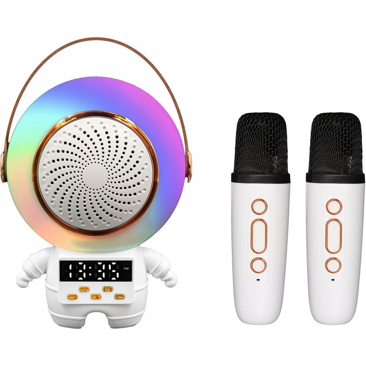 Karaoke szett, MusicMate, SC90, alb, teljes készlet