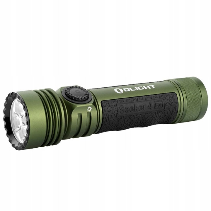Фенер Olight Seeker 4 Pro 4600 лумена, OD зелен, 133x35 мм, с включена акумулаторна батерия